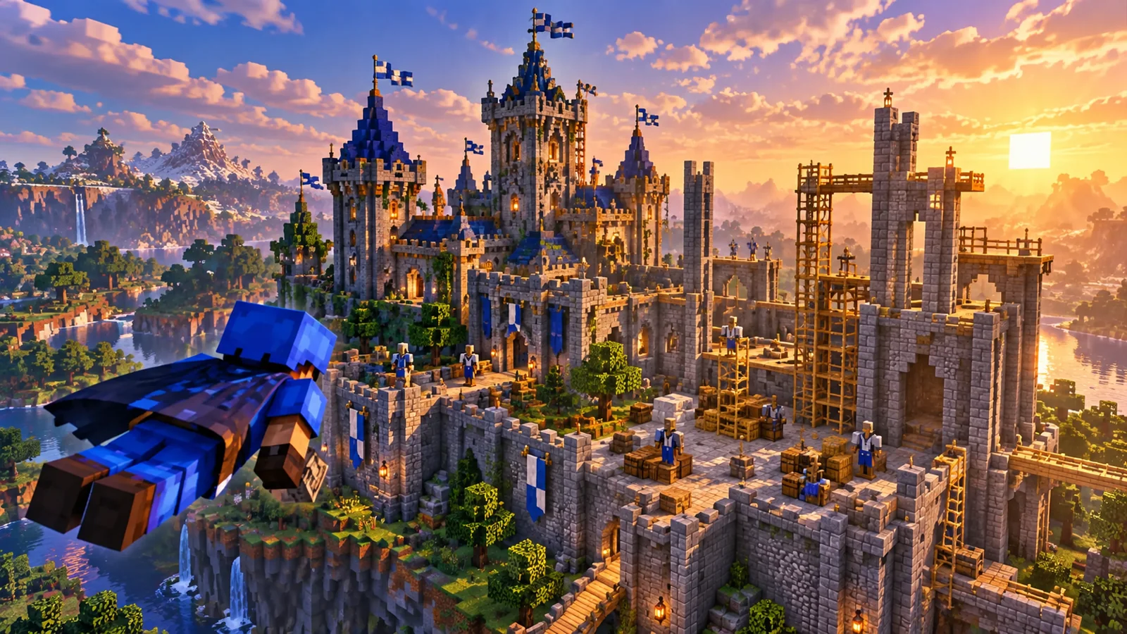 Build server: build freely on your plot