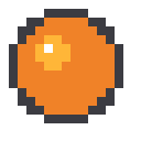 Orange Laserlinse