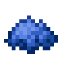 Blauer Farbstoff