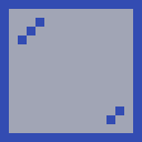 Blaue Glasscheibe