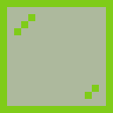Hellgrüne Glasscheibe