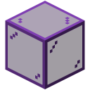 Violettes Glas