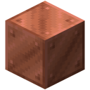 Gewachster Kupferblock